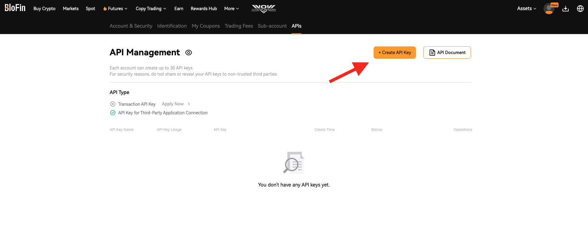 Create API